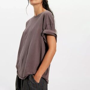 We The Free Nina T-Shirt - Mochaccino- SMALL